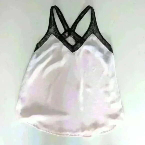 Dynamite, lace  cami, pink and black, Sz small - Picture 5 of 6